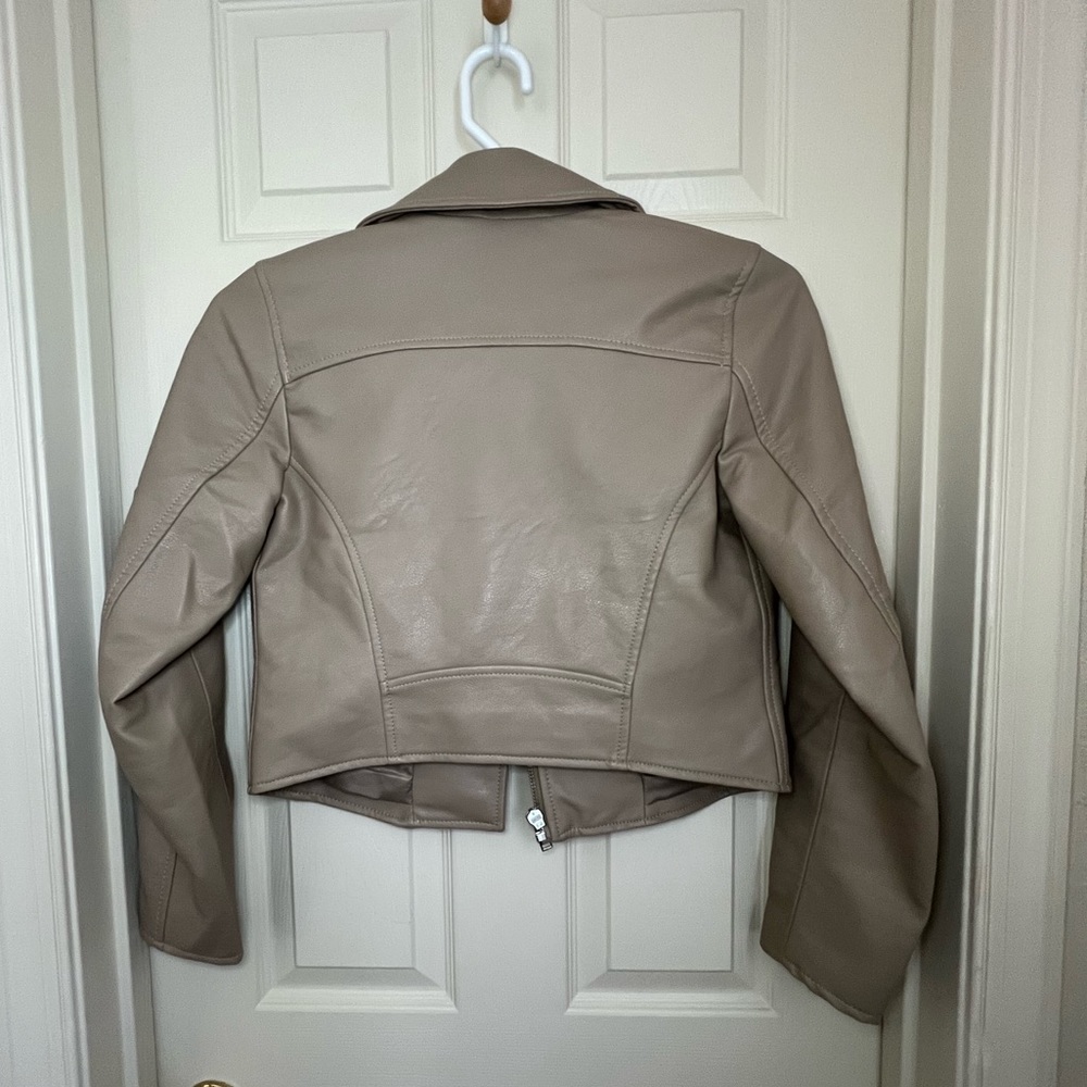 Abercrombie & Fitch Vegan Leather Moto Jacket - Picture 5 of 12